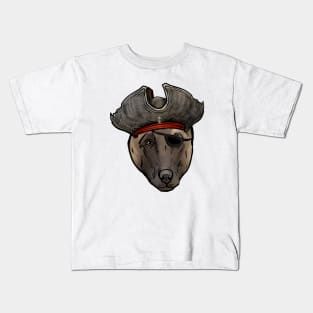 Belgian Malinois Pirate Kids T-Shirt